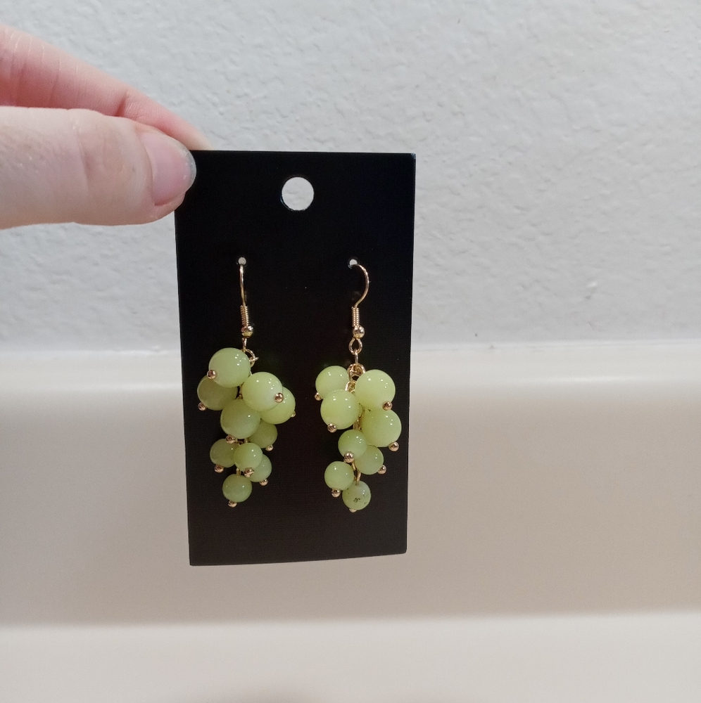 Grapes Drop Earrings
